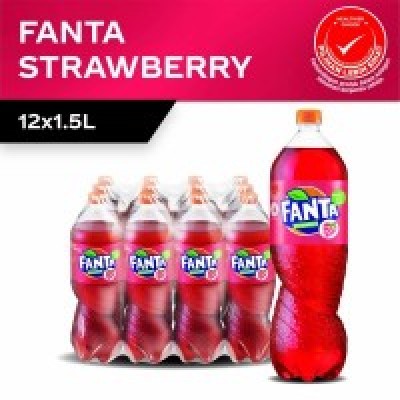 Fanta Strawberry PET 1.5l x 12