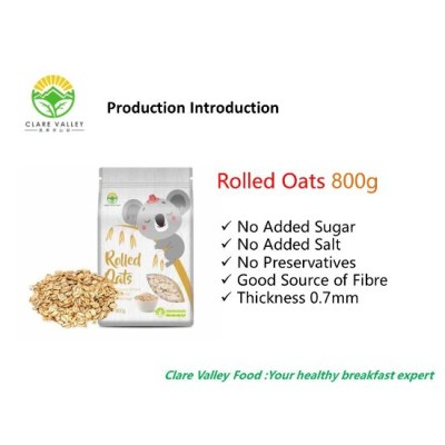 CLARE VALLEY Rolled Oats 800G