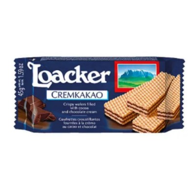 LOACKER Cremkakao Wafer 45 gm [KLANG VALLEY ONLY]