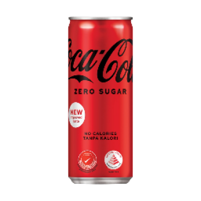 Coca Cola Zero 12 x 320ml [KLANG VALLEY ONLY]