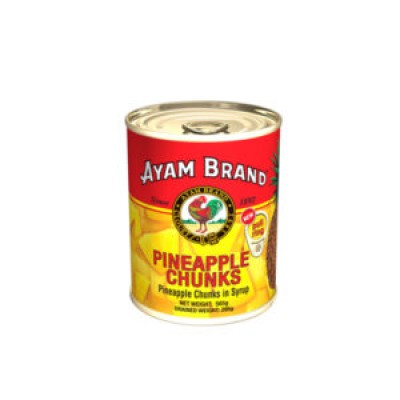Ayam Brand pineapple Chunks in syrup 24x425g