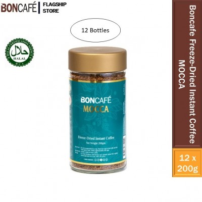 Boncafe Mocca Freeze-Dried Instant Coffee 12bottles (200g each)