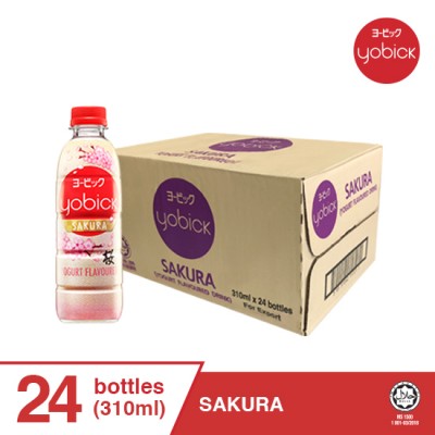 Yobick Yogurt Drink 310ml - Sakura (1 x 24 x 310ml)
