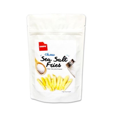 KRISPIE Sea Salt Fries 130g (12 Units Per Carton)