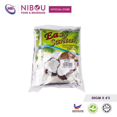 Nibou (NBI) EASY Santan Coconut Powder (50gm x 4's x 36)