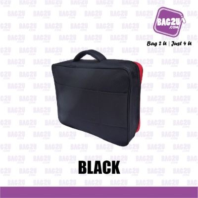 Bag2u Document Bag (Black) DB777 (1000 Grams Per Unit)