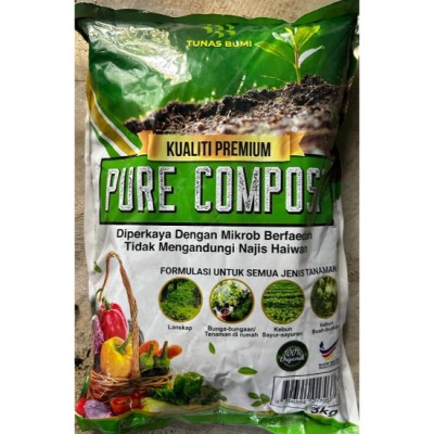 Tunas Bumi Pure Compost 3KG