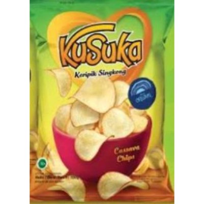 Kusuka Cassava Chips Chilli Lemon 30 x 60g