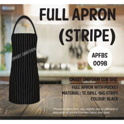 Full Apron Big Stripe APFBS009B