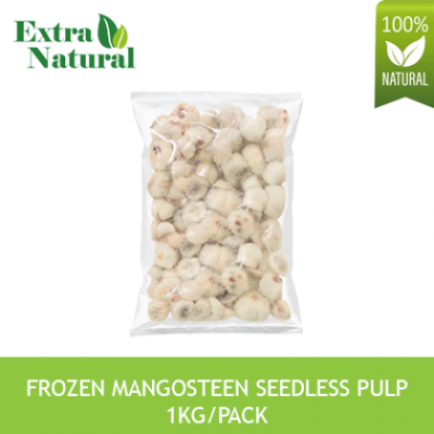 [Extra Natural] Frozen IQF Mangosteen Pulp with seed 1kg