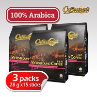 Coffeemark Microground Coffee 3 in 1 - 15s x28 g ( Bundle of 3 )