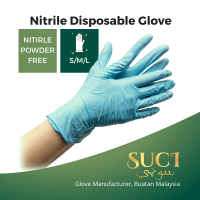 Nitirle Examination Gloves - Powder Free (10box per ctn)