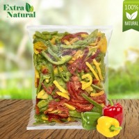 [Extra Natural] Frozen IQF Mixed Bell Peppers Slice 1kg (10 units per carton)