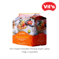 Vit's Instant Noodles Penang Asam Laksa (4 Packets)