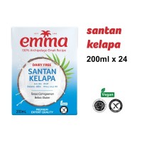 200ml Santan Kelapa, Coconut Milk Emma (24 box ctn)