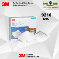 3M Aura Particulate Respirator 9210+ 37192(AAD), N95, Sirim and Dosh Approved (12box per Carton)