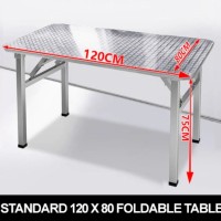 304 stainless steel folding Standard Long Table