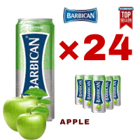 Barbican Can  (250ml x 24 Pieces) 1 CTN -  Apple [Pure Halal] - Minuman tenaga