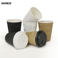 Eunice 12oz Hot Cup (White) (carton x 1000pcs)