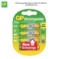 GP Rechargeable Battery NIMH 2S 1800 AA - GP180AAHC-C2 (10 Units Per Carton)