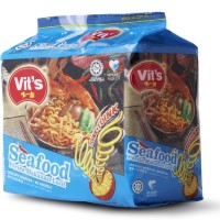 Vit's Instant Noodles Seafood (5 Packets)