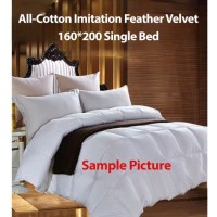 Duvets All-Cotton Imitation Feather Velvet 160*200 Single Bed