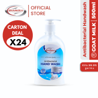[CARTON DEAL] Biomedico Antibacterial Hand Wash 500mlx24 bottles Goat Milk