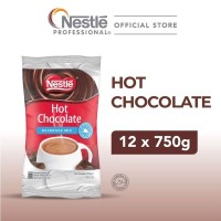 NESTL Hot Chocolate Beverage Mix - 750g x 12