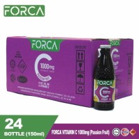 FORCA Vitamin C Flavoured Drink With Vitamin B2, B3, B6 - Passion Fruit 150ML ( 24 Bottles Per Carton)