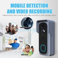 LTech Smart Video Doorbell+battery+chime