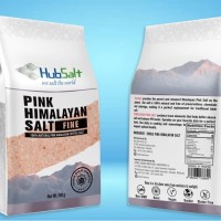 Hub Salt Himalayan Pink Salt 500g (24 Units per carton)