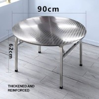 304 stainless steel folding Round Table