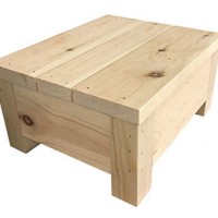 Small Wooden Stool[H154mm*L305mm*W253mm] (1kg) (1 Units Per Outer)