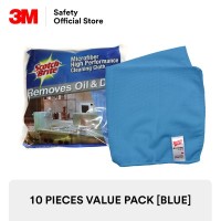 [Sell by Pack] 3M Scotch-Brite High Performance Cloth 2013  Blue Colour Microfibre Cloth (10 pieces pack)