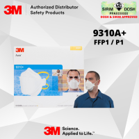 3M Aura Respirator 9310A+, FFP1 P1, Sirim and Dosh Approved (12box per Carton)