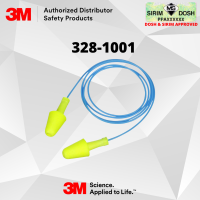 3M E-A-Rsoft Yellow Neons 311-4266 and ES-01-005, 34 dB, CE, Corded, Sirim and Dosh Approved (200 pair per box)