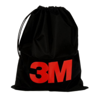 3M Uly Drawstring Bag, for Full Facepiece Reusable Respirator 6000 Series