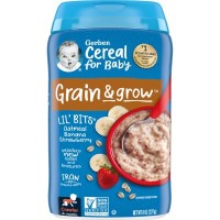 Gerber Lil 'Bits (Oatmeal Banana Strawberry) Cereal 227g