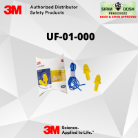 3M E-A-R Ultrafit Earplugs UF-01-000, 29 dB, Corded, CE, Sirim and Dosh Approved
