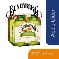 BUNDABERG APPLE CIDER (375MLx4sx6)