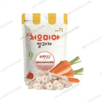 SSALGWAJA Organic Baby Puffing Snack (50g) [9 Months] - Carrot