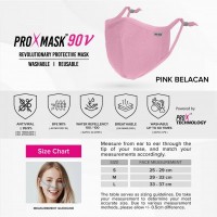 PROXMASK 90V Antiviral Reusable Face Mask - S Size