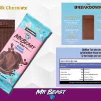 Feastable Mr. Beast Bar Milk Chocolate 60g x 10