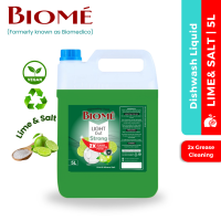 [Carton Deal] Biome Dishwash Liquid 5L  Lime & Mineral Salt x4