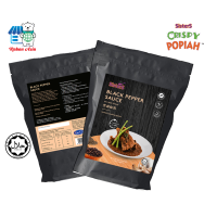 SistersCrispyPopiah Black Pepper Sauce - 100g x 4 packs