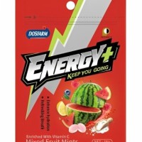 Dosfarm Energy+ Mixed Fruits Mint Candy 16g