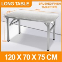 304 stainless steel folding Brushed Finished Tabletops