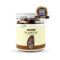 Lightly Roasted Organic Brazil Nut 160g (12 Units Per Carton)
