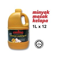 1L COCONUT COOKING OIL MINYAK MASAK KELAPA Emma (12btl   carton)