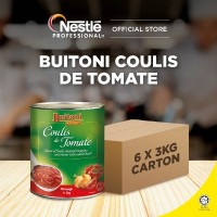 BUITONI Coulis de Tomate   Tomato Paste   Italian Sauce  - 3kg x 6